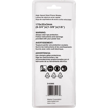 Makita D-63666 Planer Blade Set 170, 1806B