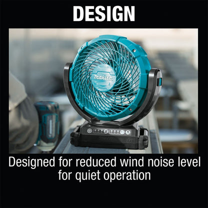 Makita DCF102Z 18V LXT Lithium-Ion Cordless 7-1/8" Fan, 3-spd. (Tool only)
