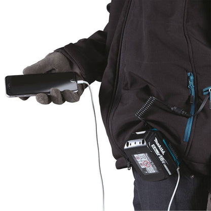 Makita DCJ205Z2XL 18V LXT Lithium-Ion Cordless Heated Jacket, Jacket Only(2XL)