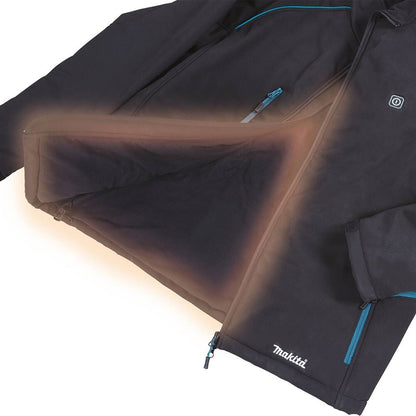 Makita DCJ205ZM 18V LXT Lithium-Ion Cordless Heated Jacket, Jacket Only (M)