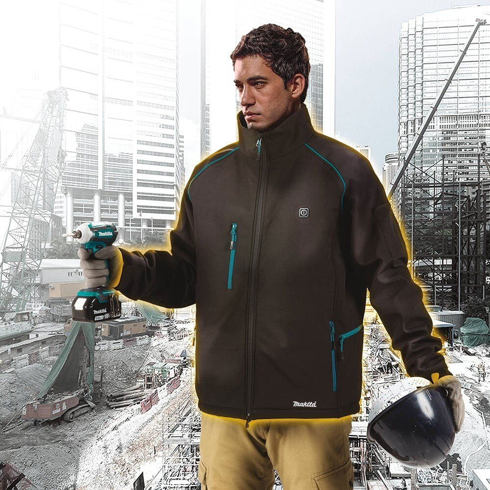 Makita DCJ205ZM 18V LXT Lithium-Ion Cordless Heated Jacket, Jacket Only (M)