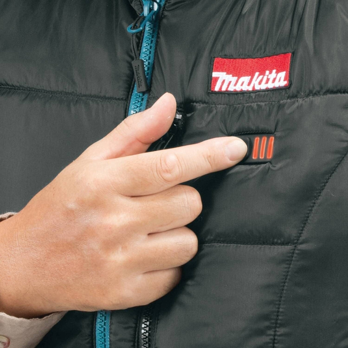 Makita DCV200Z3XL 18V LXT Black Heated Vest XXXL
