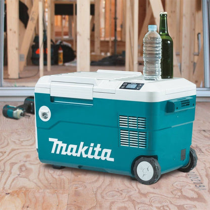 Makita DCW180Z 18V X2 LXT Lithium-Ion, 12V/24V DC Auto, and AC Cooler/Warmer, Tool Only