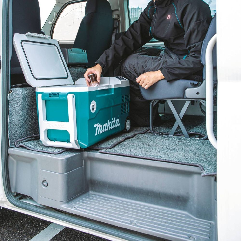 Makita DCW180Z 18V X2 LXT Lithium-Ion, 12V/24V DC Auto, and AC Cooler/Warmer, Tool Only