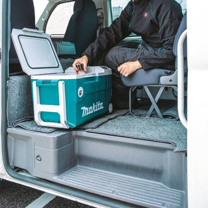 Makita DCW180Z 18V X2 LXT Lithium-Ion, 12V/24V DC Auto, and AC Cooler/Warmer, Tool Only