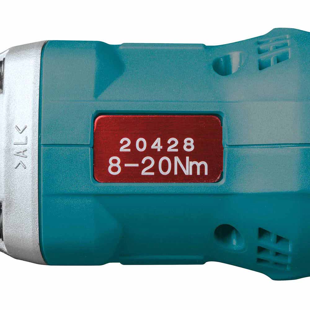 Makita DFL204FZ 14.4V Lithium‑Ion Brushless Cordless 3/8" Sq. Drive Angle Nut Runner 8-20 Nm, 14.4v, Tool Only