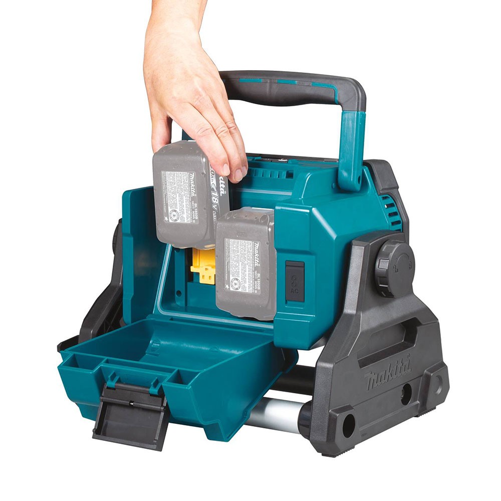 Makita DML809 18V X2 LXT Cordless/Corded Work Light, Light Only