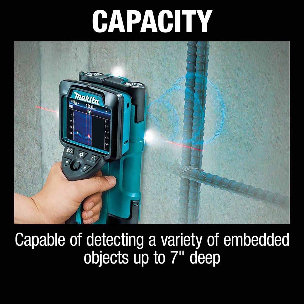 Makita DWD181ZJ 18V LXT® Lithium-Ion Cordless Multi-Surface Scanner, case (Tool Only)