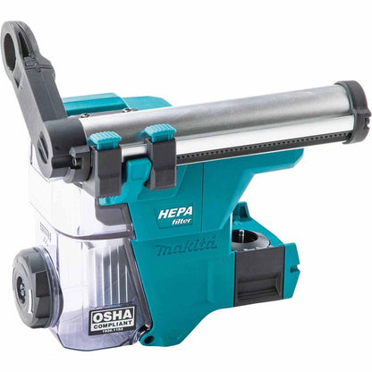 Makita DX16 Dust Extractor Attachment with HEPA Filter Cleaning Mechanism