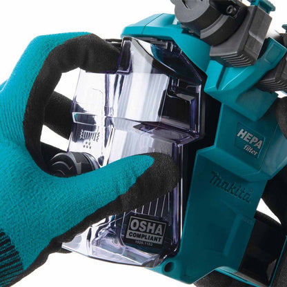 Makita DX16 Dust Extractor Attachment with HEPA Filter Cleaning Mechanism