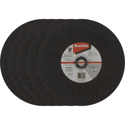 Makita E-04983-5 14" x .110" x 1" Type 1 30 Grit Thin Cut-Off Wheel