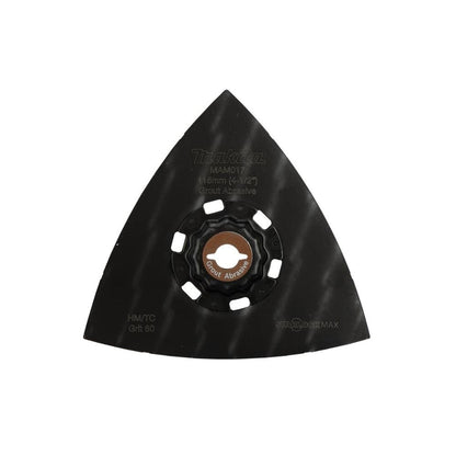 Makita E-08654 StarlockMax Oscillating Multi-Tool 4-1/2" Tungsten Carbide 60 Grit Delta Triangle Sanding Pad