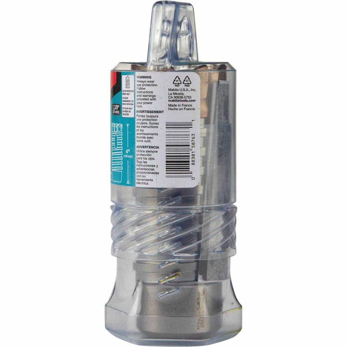 Makita E-12572 1-3/8" x 4" Rebar Cutter Drill Bit (Head Only)