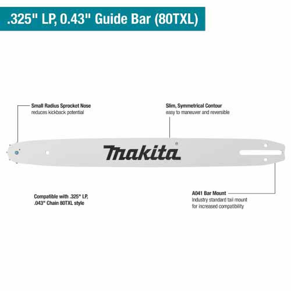 Makita E-13150 18" Guide Bar, .325" LP, .043", A041, 70