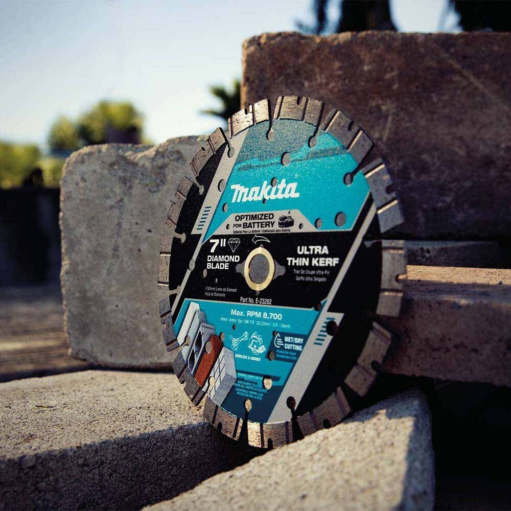 Makita E-23282 7" Segmented General Purpose Thin Kerf Diamond Blade