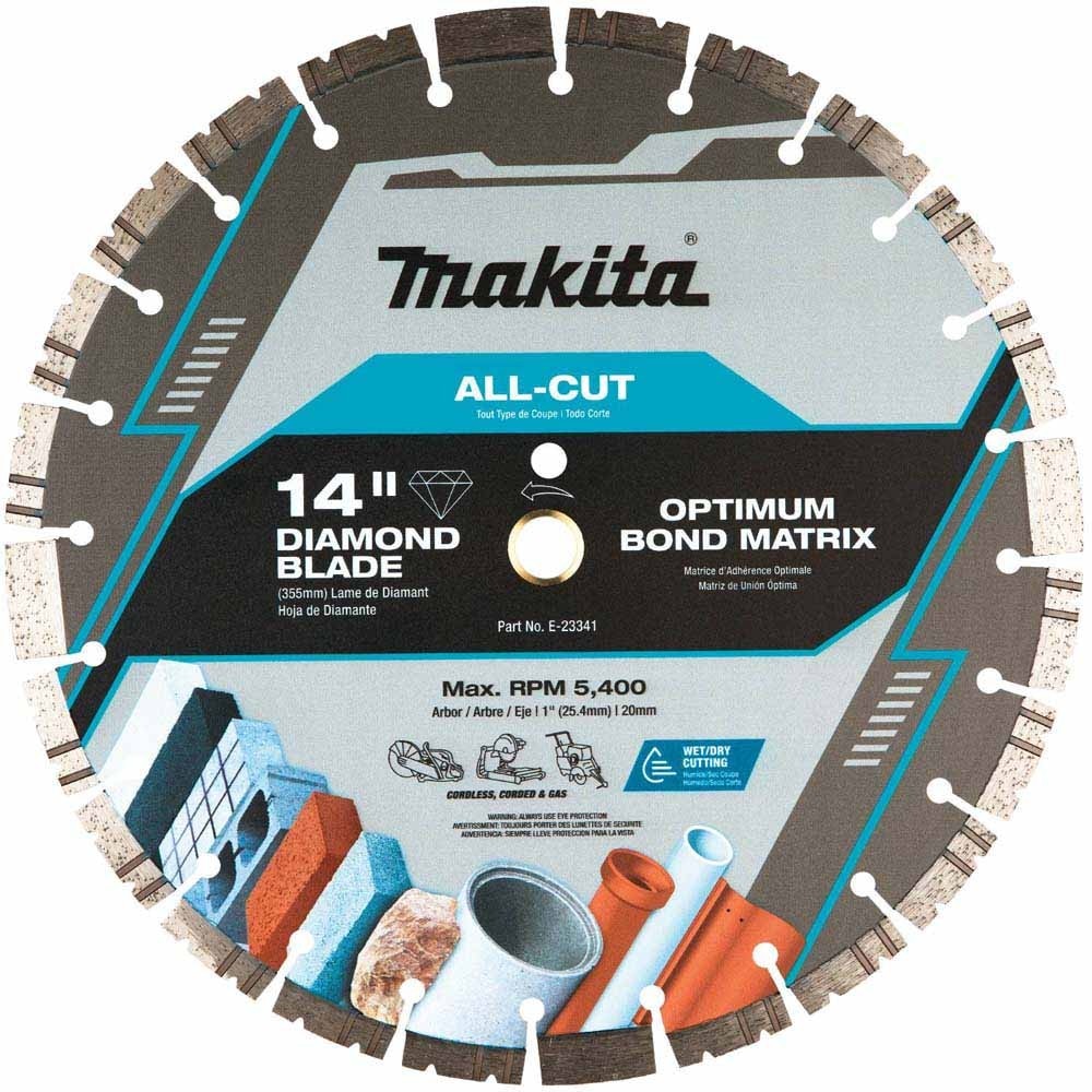 Makita E-23341 14" Segmented General Purpose All-Cut Diamond Blade