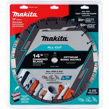 Makita E-23341 14" Segmented General Purpose All-Cut Diamond Blade