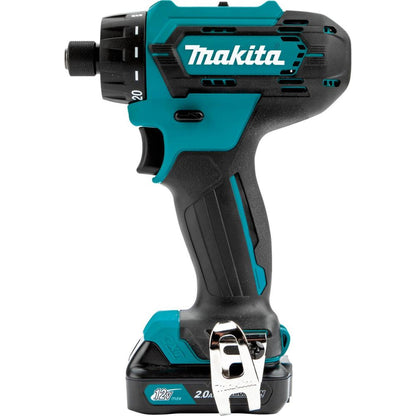 Makita FD10R1 12V Max CXT Lithium-Ion 1/4 In. Hex Driver-Drill Kit(2.0Ah)