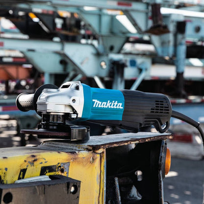Makita GA4553R 4-1/2" Paddle Switch Angle Grinder, 11 AMP, 11,000 RPM, 5/8" -11, lock-off, no lock-on
