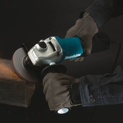 Makita GA4553R 4-1/2" Paddle Switch Angle Grinder, 11 AMP, 11,000 RPM, 5/8" -11, lock-off, no lock-on
