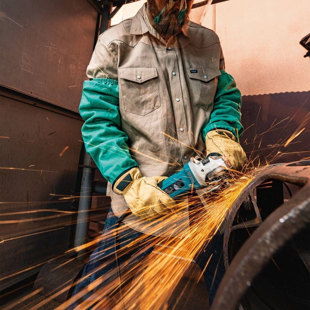 Makita GA4590 4-1/2" SJS II High-Power Angle Grinder