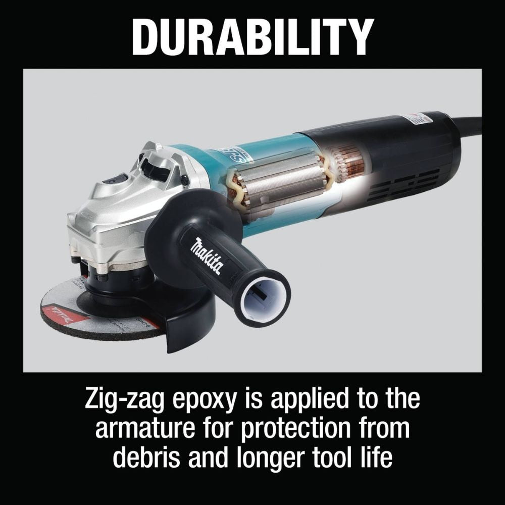 Makita GA4591 4-1/2" SJS II High-Power Angle Grinder w/Brake