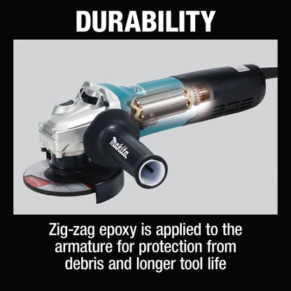 Makita GA4591 4-1/2" SJS II High-Power Angle Grinder w/Brake