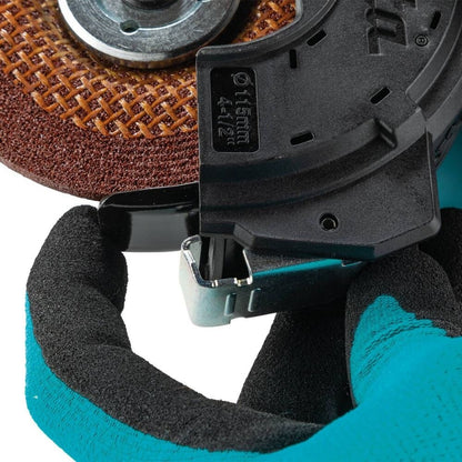 Makita GA4595 4-1/2" SJS II High-Power Angle Grinder, Paddle Switch