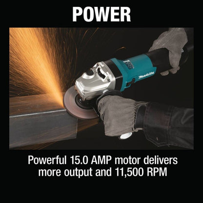 Makita GA5092 5" SJS II High-Power Angle Grinder