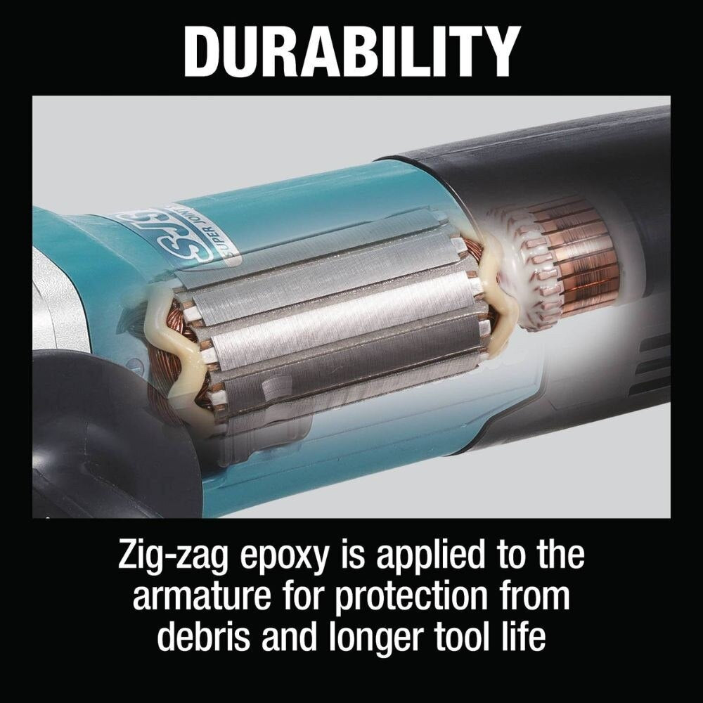 Makita GA5092 5" SJS II High-Power Angle Grinder