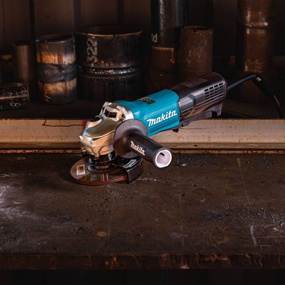 Makita GA5095 5" SJS II High-Power Angle Grinder, Paddle Switch