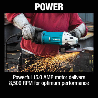 Makita GA7070X1 7" Angle Grinder, with AFT® and Brake