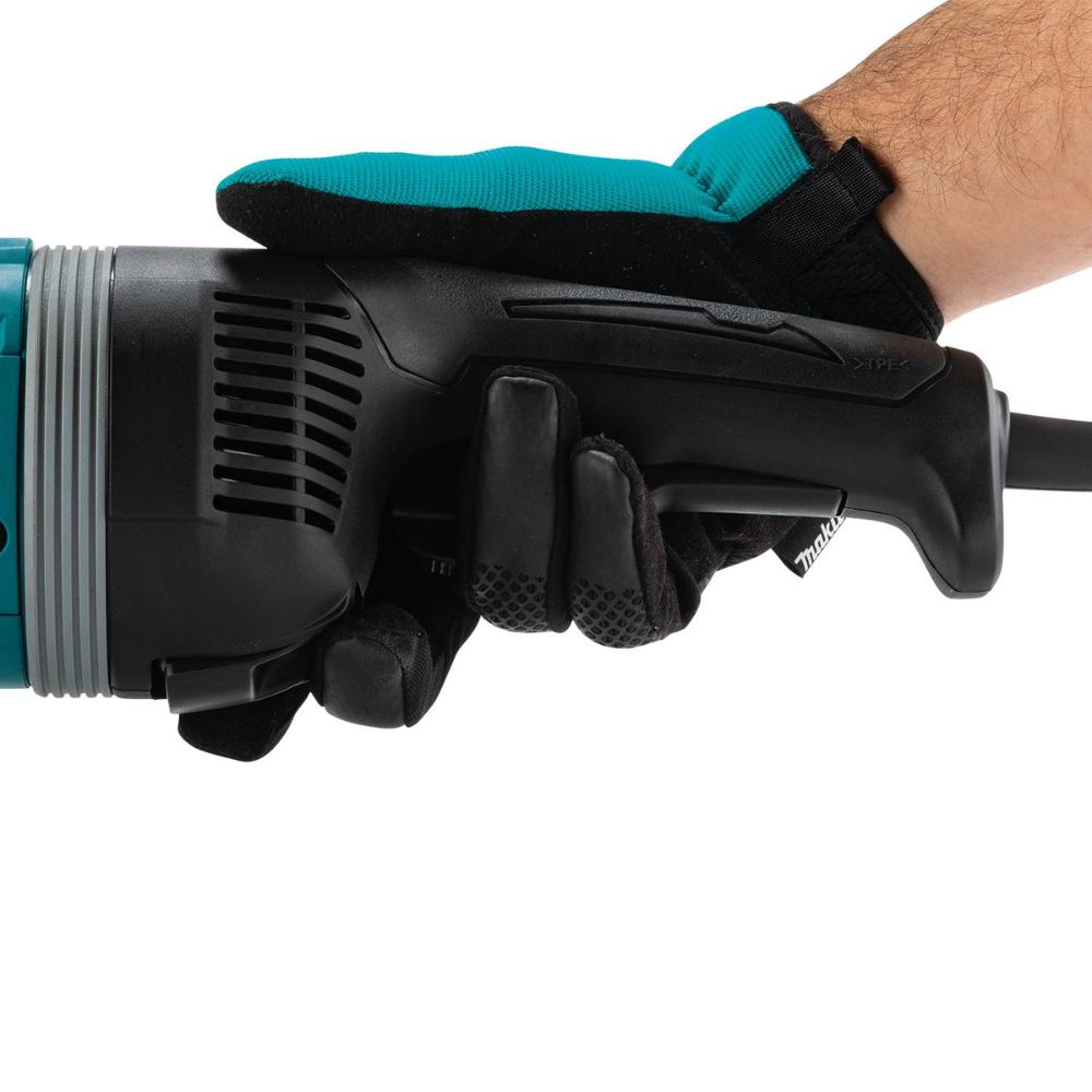 Makita GA7080 7" Angle Grinder, with Rotatable Handle, and Lock-On Switch