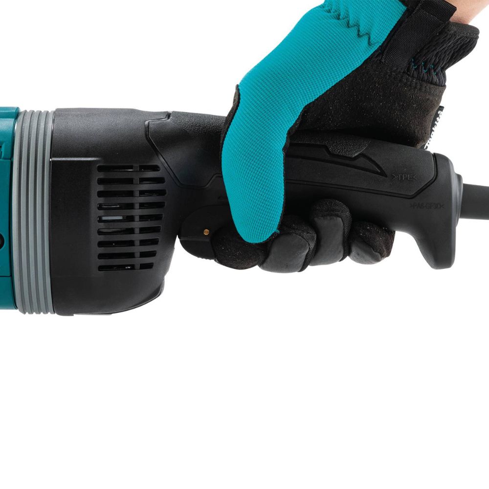 Makita GA7080 7" Angle Grinder, with Rotatable Handle, and Lock-On Switch