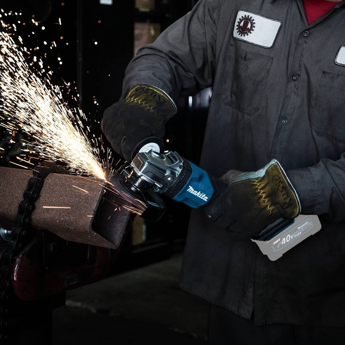 Makita GAG03Z 40V max XGT® 4-1/2” / 5" Paddle Switch Angle Grinder