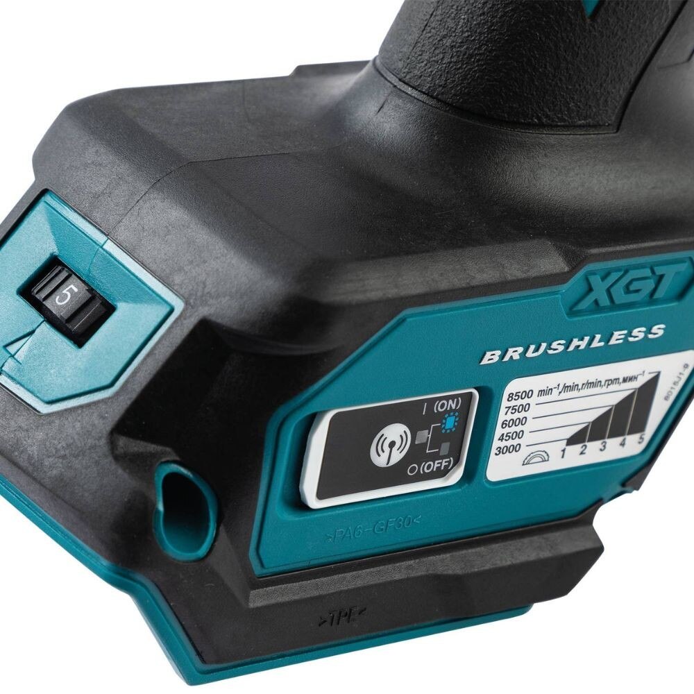 Makita GAG11M1 40V max XGT Brushless Cordless 4-1/2" / 5" X-LOCK Angle Grinder Kit, with Electric Brake, AWS Capable (4.0Ah)