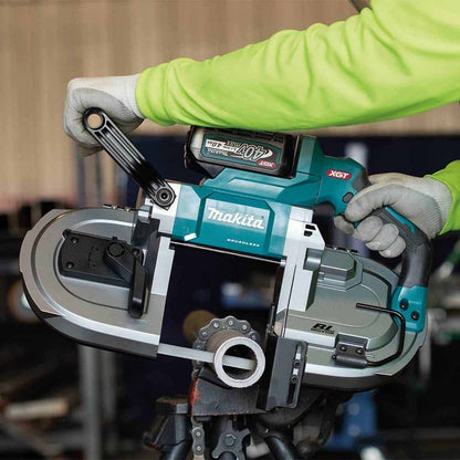 Makita GBP01M1 40V max XGT Brushless Cordless Deep Cut Portable Band Saw Kit (4.0Ah)