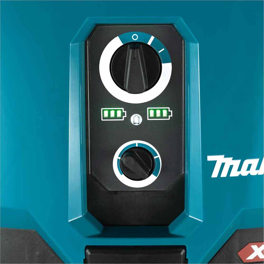 Makita GCV01PM 40V max XGT Brushless Cordless 2.1 Gallon Wet/Dry Dust Extractor/Vacuum Kit (4.0Ah)