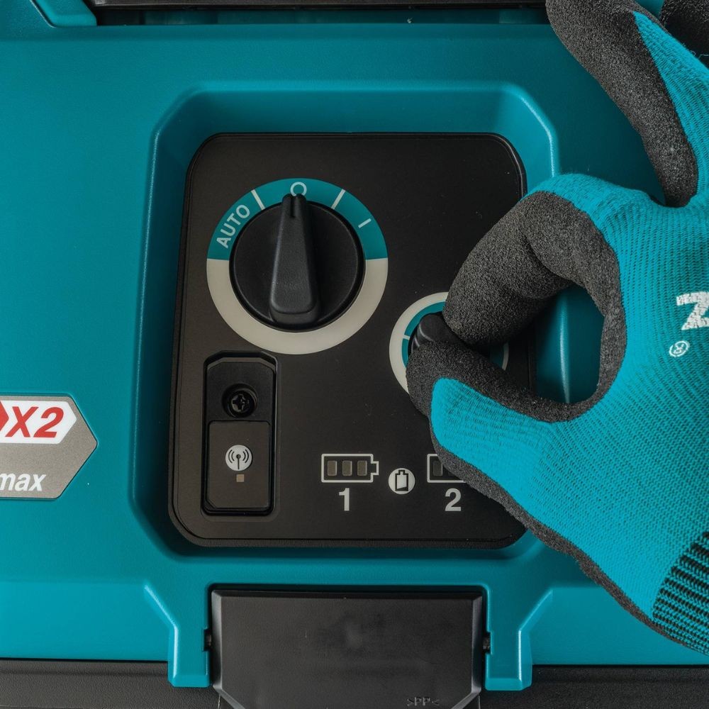 Makita GCV07ZU 80V max (40V max X2) XGT 10Gal HEPA Vacuum Wet & Dry w/ AWS, Tool Only