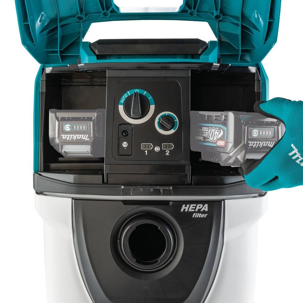 Makita GCV07ZU 80V max (40V max X2) XGT 10Gal HEPA Vacuum Wet & Dry w/ AWS, Tool Only