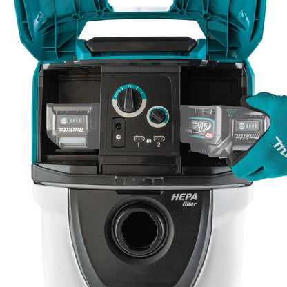 Makita GCV07ZU 80V max (40V max X2) XGT 10Gal HEPA Vacuum Wet & Dry w/ AWS, Tool Only