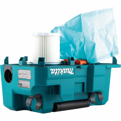 Makita GCV14Z 40V max XGT Brushless Cordless 2 Gallon HEPA Wet/Dry Dust Extractor/Vacuum, Tool Only