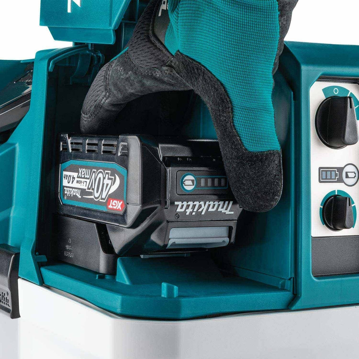 Makita GCV14Z 40V max XGT Brushless Cordless 2 Gallon HEPA Wet/Dry Dust Extractor/Vacuum, Tool Only
