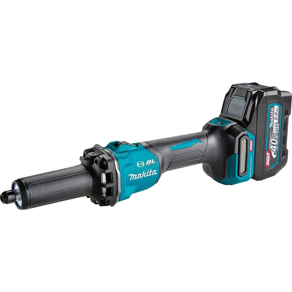 Makita GDG01Z 40V max XGT Cordless 1/4" Slide Switch Die Grinder Variable Speed with Electric Brake Tool Only