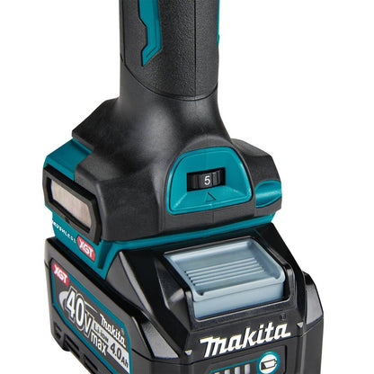 Makita GDG01Z 40V max XGT Cordless 1/4" Slide Switch Die Grinder Variable Speed with Electric Brake Tool Only