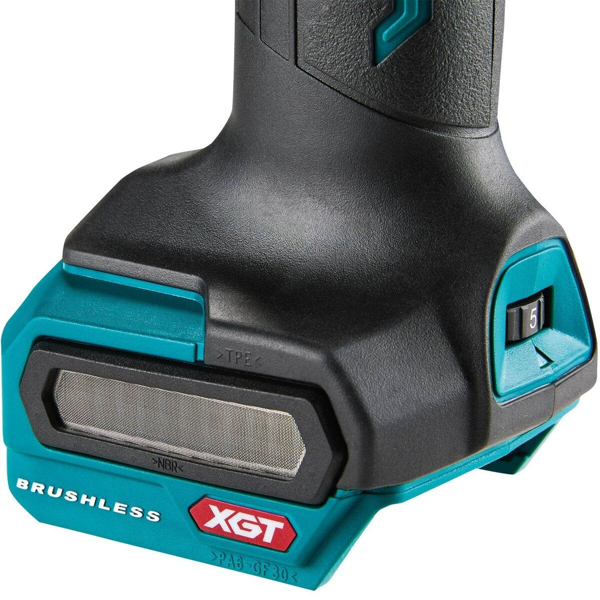 Makita GDG01Z 40V max XGT Cordless 1/4" Slide Switch Die Grinder Variable Speed with Electric Brake Tool Only