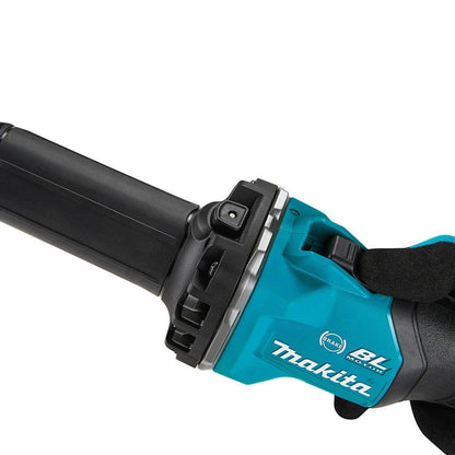 Makita GDG01Z 40V max XGT Cordless 1/4" Slide Switch Die Grinder Variable Speed with Electric Brake Tool Only