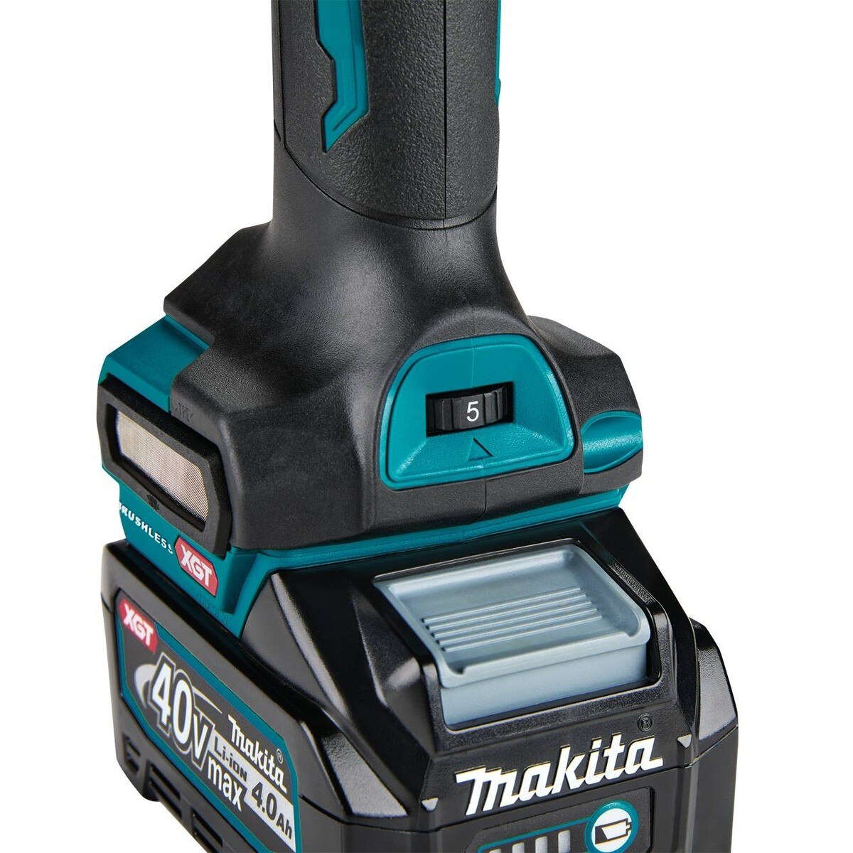 Makita GDG02Z 40V max XGT Cordless 1/4" Paddle Switch Die Grinder Variable Speed with Electric Brake Tool Only