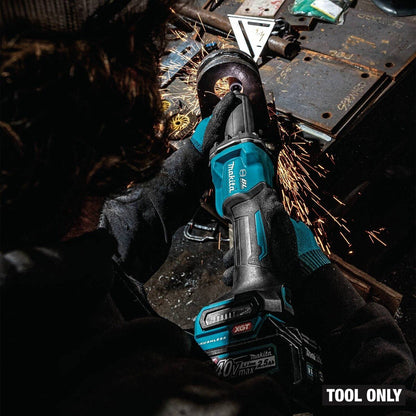 Makita GDG02Z 40V max XGT Cordless 1/4" Paddle Switch Die Grinder Variable Speed with Electric Brake Tool Only
