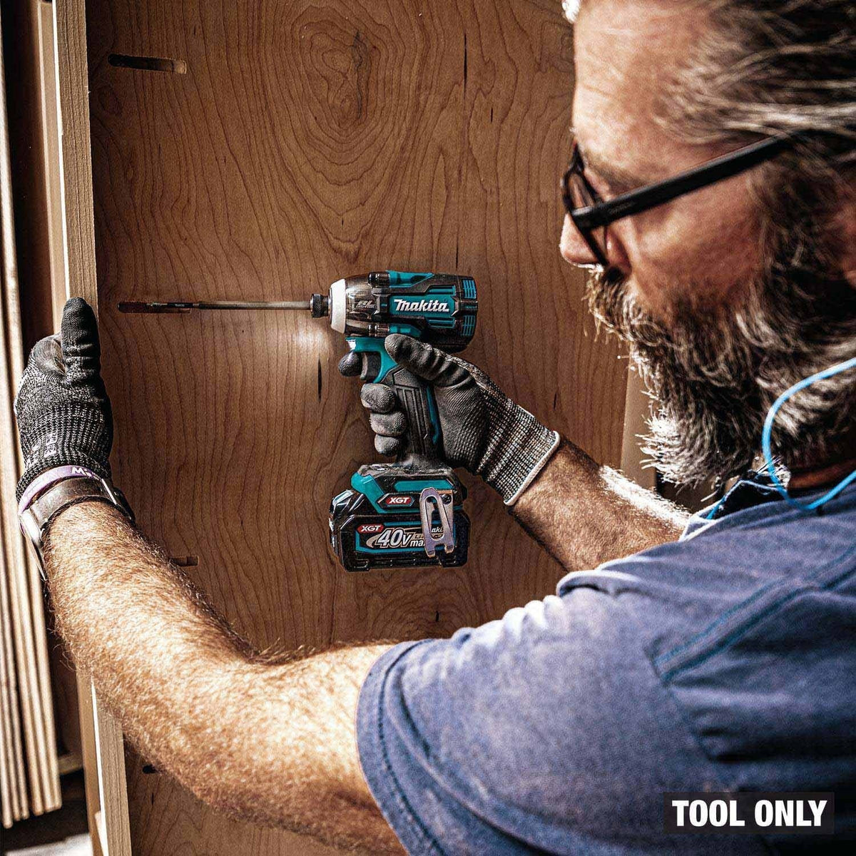 Makita GDT04Z 40V max XGT Brushless 4-Speed High Torque Impact Driver, Tool Only